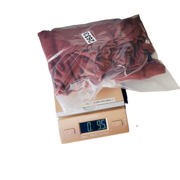 Chicos Womens Rust V-Neck Long Sleeve Top‎ Size XL 100% Cotton - Picture 6 of 6